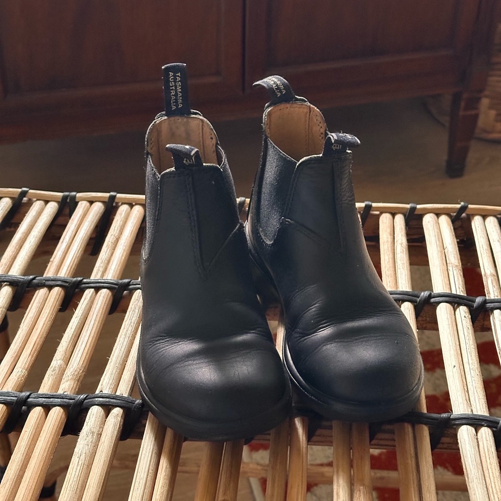 Blundstone Kids #531 Black Leather Boots